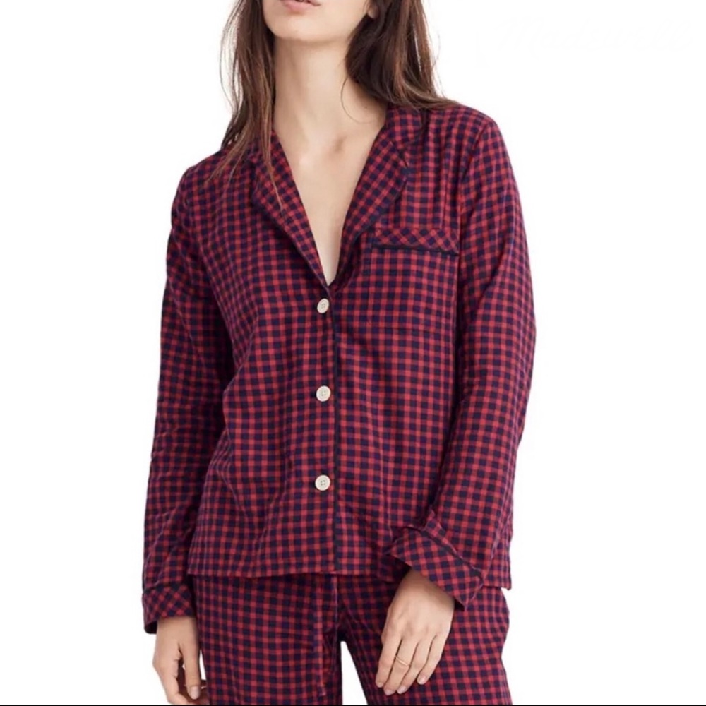 NEW MADEWELL COTTON LONG SLEEVE BUTTON DOWN SHIRT